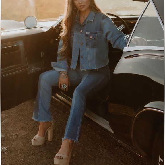 Wrangler Two Tone Wrock 672 Denim - Picture 5 of 8